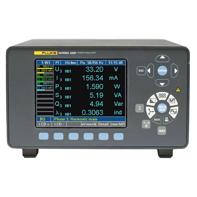 N4K 3PP50 Norma 4000 3-Phase Power Analyzer with 3 x PP50 Power Phase Input Modules